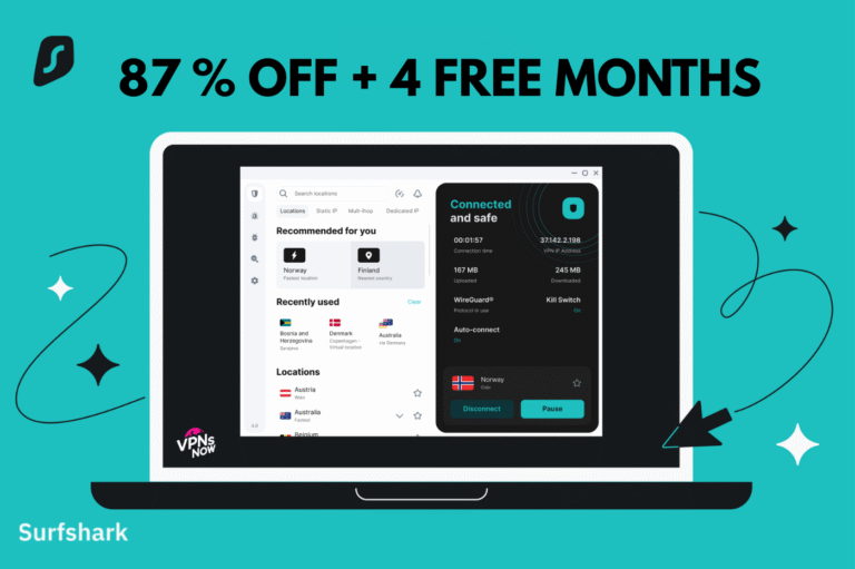 Surfshark promo code