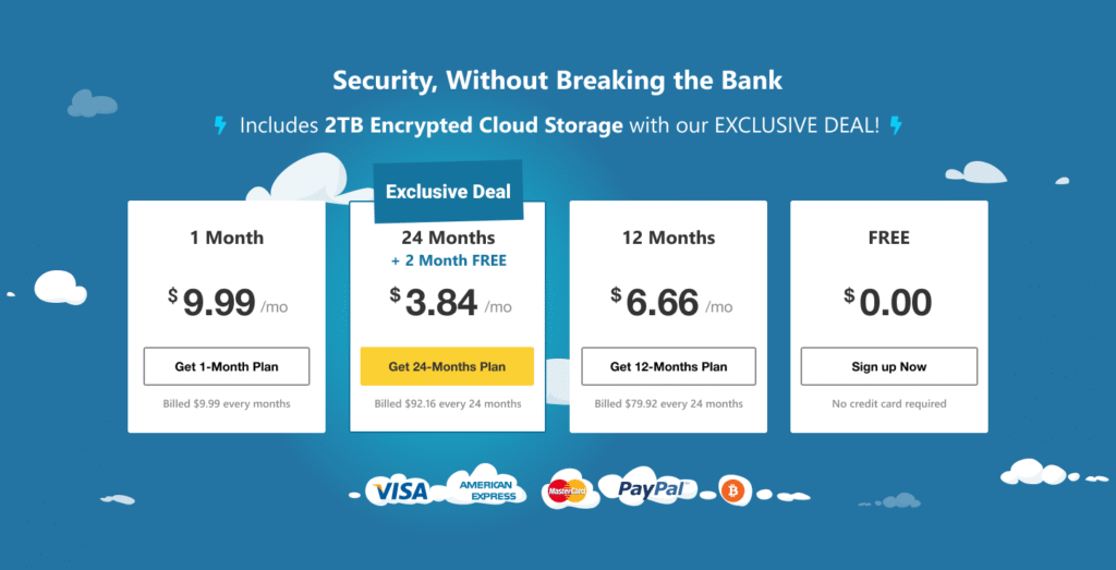 Hide.me VPN pricing and plans